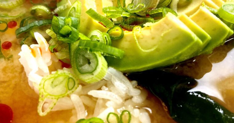 How to Make Avocado Miso Soup