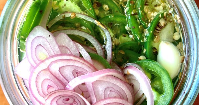 Pickled Chiles in 15 Minutes