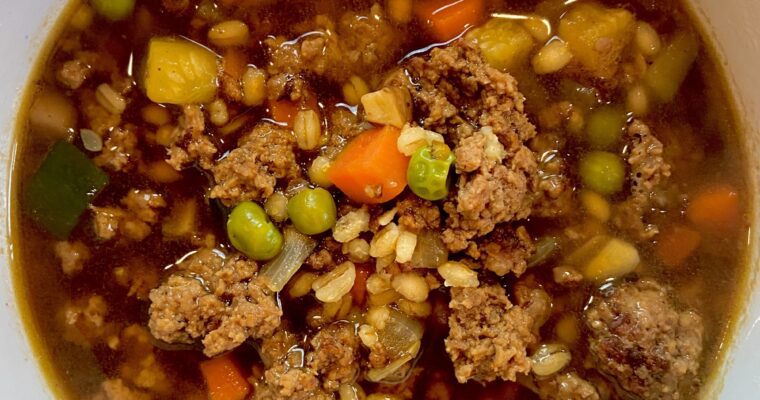 Easy Beef Barley Soup