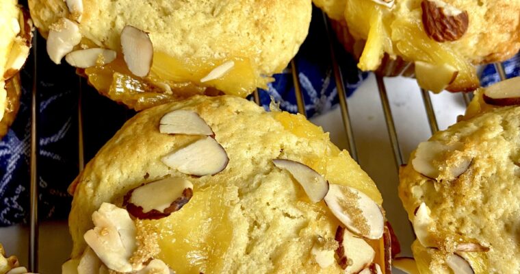 Pineapple Almond Muffins