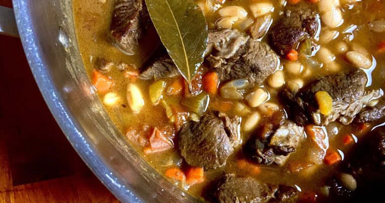 Easy Beef and White Bean Stew